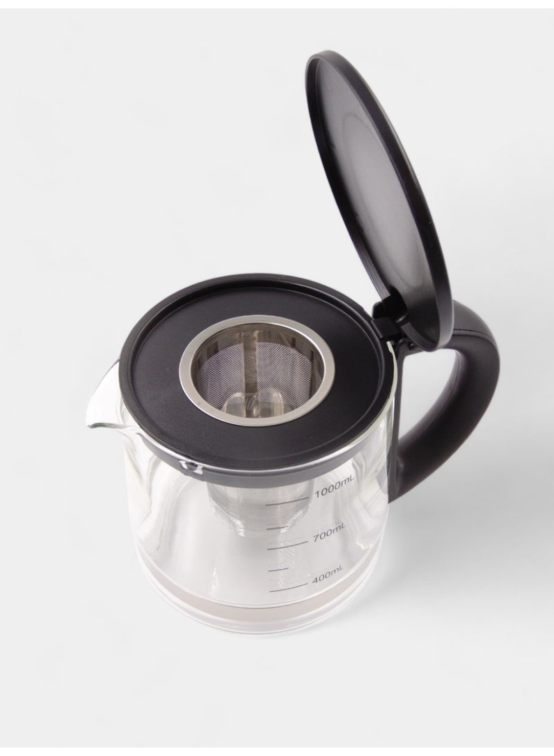 Sonifer 2 in 1 Tea and Coffee Maker - Stainless Steel Kettle and Glass Pitcher. - Image 4